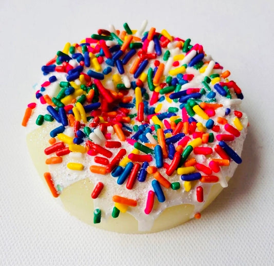 Vanilla Sprinkle Donut Soap